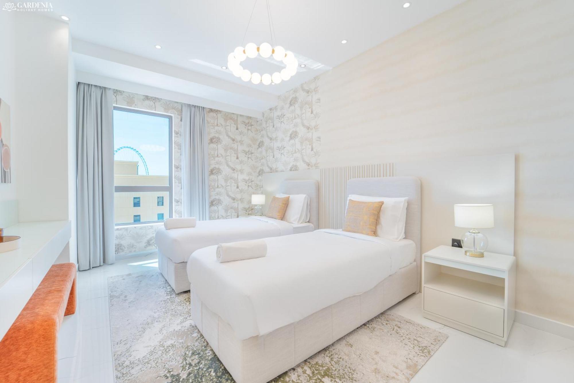 Jbr Amwaj 4 , Upgraded Sea And Ain Dubai Views, 2M Walk To Beach By Gardenia Suitse Ngoại thất bức ảnh