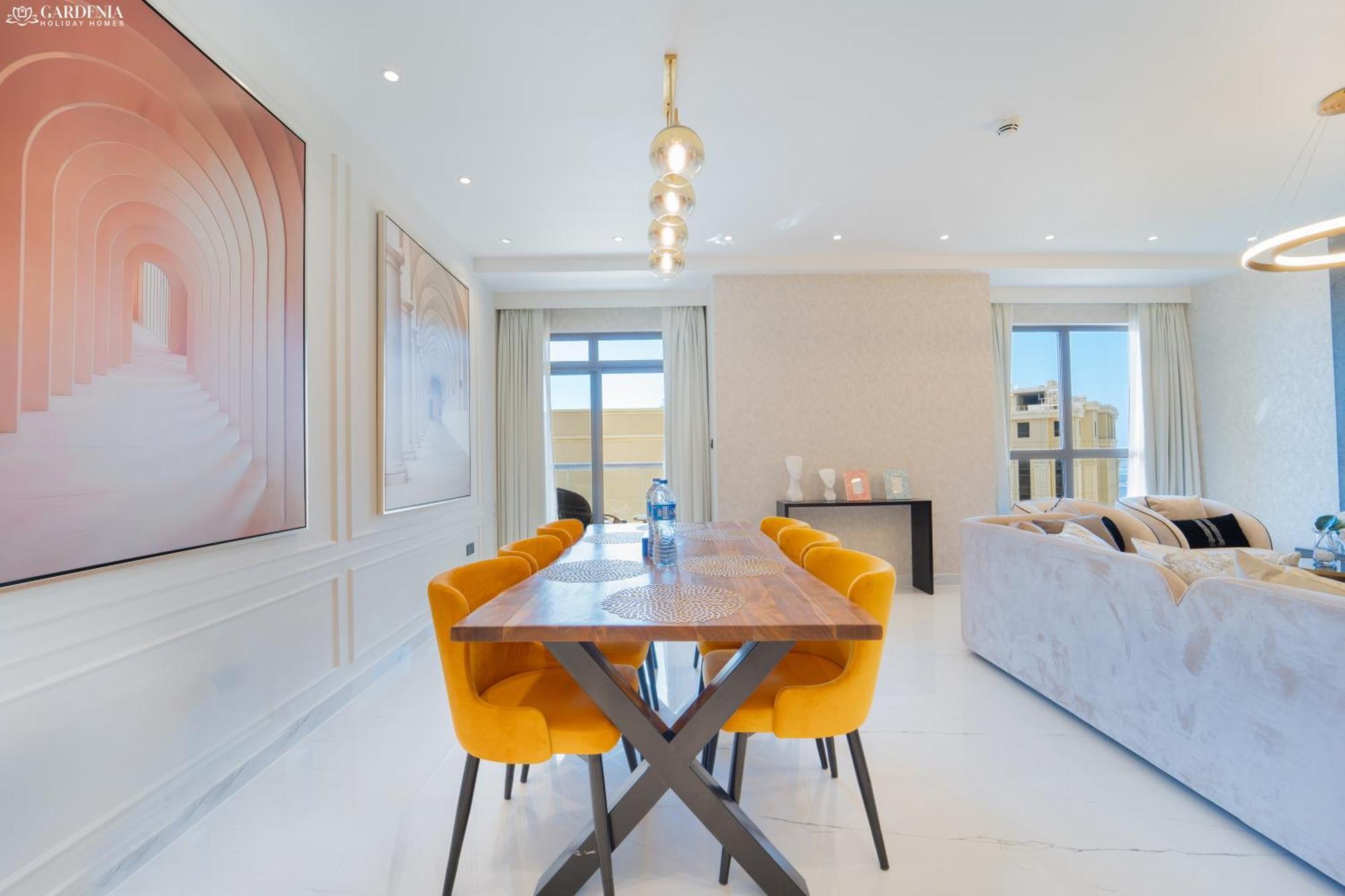 Jbr Amwaj 4 , Upgraded Sea And Ain Dubai Views, 2M Walk To Beach By Gardenia Suitse Ngoại thất bức ảnh