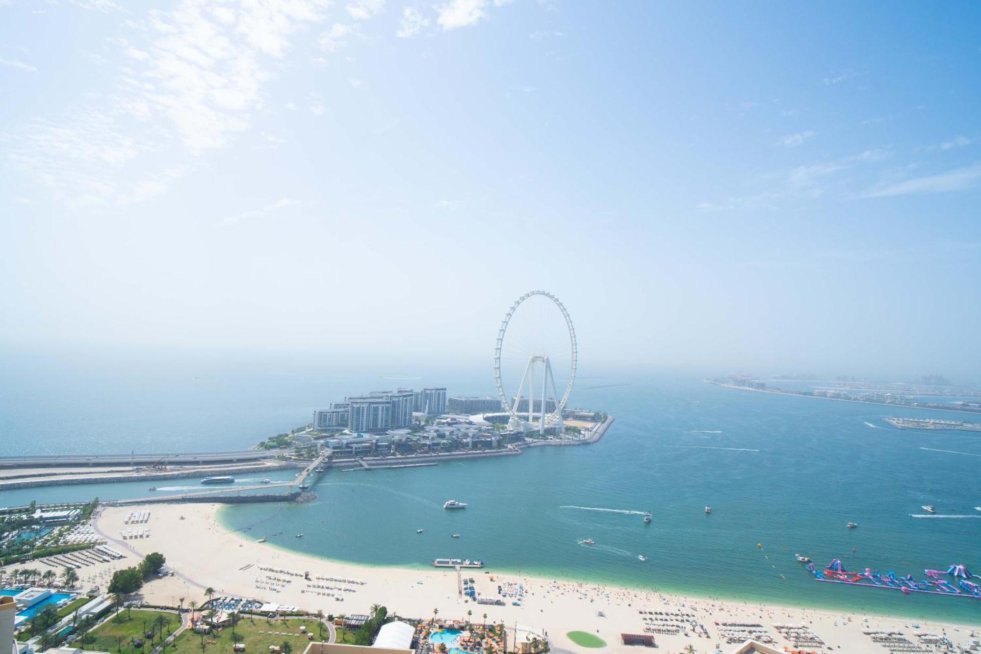 Jbr Amwaj 4 , Upgraded Sea And Ain Dubai Views, 2M Walk To Beach By Gardenia Suitse Ngoại thất bức ảnh